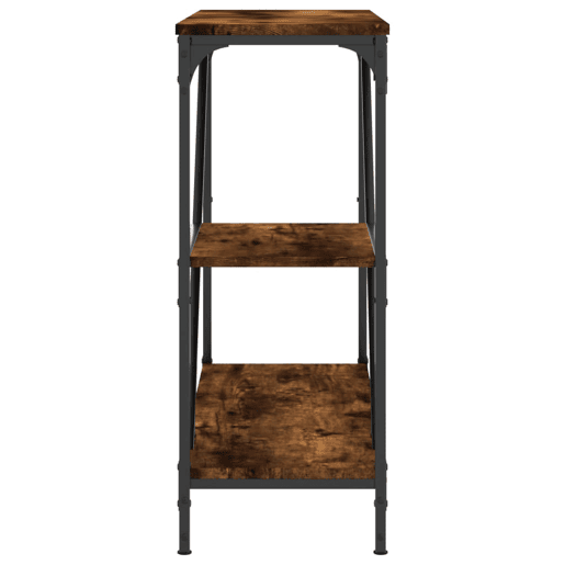 Mesa Consola - Mesa De Entrada 88,5x30x75 cm derivados de madeira carvalho fumado