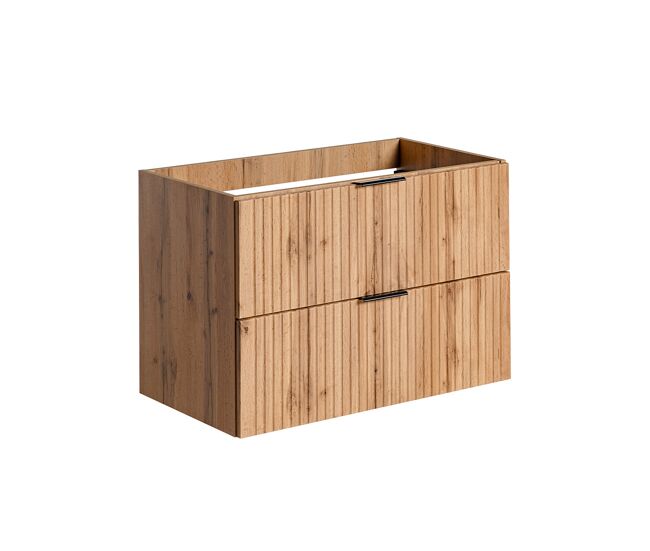 Mueble bajo lavabo 80cm adriel madera