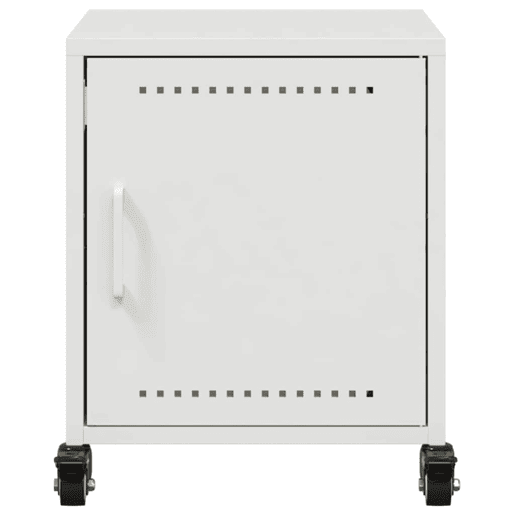 Mesa De Cabeceira - Mesinha De Cabeceira 36x39x43,5 cm aço branco