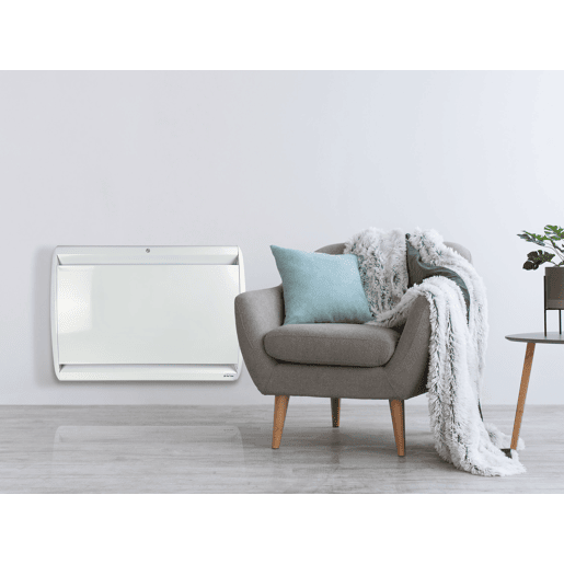 Radiador de inércia digital com placa de ferro fundido e película de mica controlo WIFI 1500W