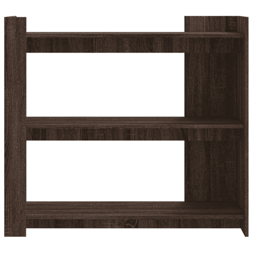 Mesa Consola - Mesa De Entrada 100x35x90cm derivados de madeira carvalho castanho