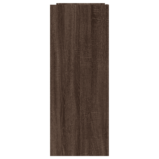 Mesa Consola - Mesa De Entrada 100x35x90cm derivados de madeira carvalho castanho