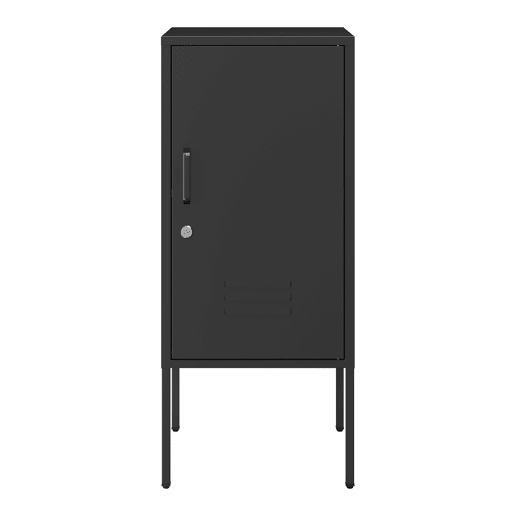 Mesa de cabeceira Hausjärvi 82x35x35 cm pega esquerda - Preto en.casa