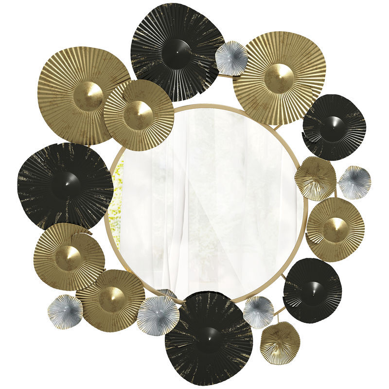 Espejo Decorativo Pared Metal HOMCOM, hogar - decoración