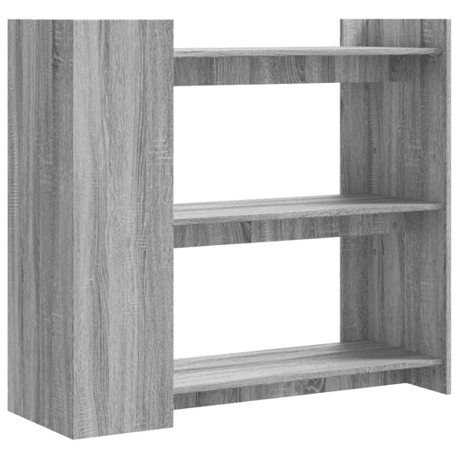 Mesa Consola - Mesa De Entrada 100x35x90 cm derivados de madeira cinzento sonoma