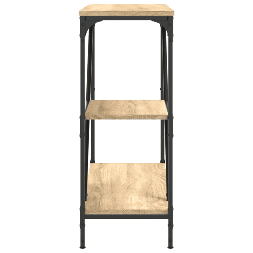 Mesa Consola - Mesa De Entrada 88,5x30x75 cm derivados de madeira carvalho sonoma