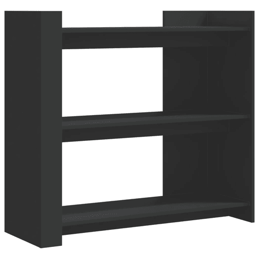 Mesa Consola - Mesa De Entrada 100x35x90 cm derivados de madeira preto