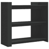 Mesa Consola - Mesa De Entrada 100x35x90 cm derivados de madeira preto