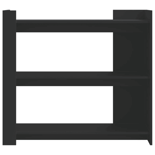 Mesa Consola - Mesa De Entrada 100x35x90 cm derivados de madeira preto