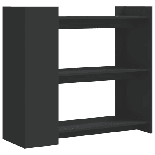 Mesa Consola - Mesa De Entrada 100x35x90 cm derivados de madeira preto