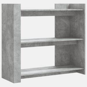 Mesa Consola - Mesa De Entrada 100x35x90 cm derivados de madeira cinzento cimento