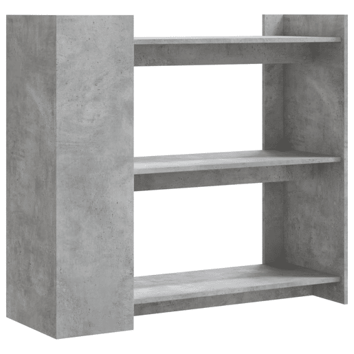 Mesa Consola - Mesa De Entrada 100x35x90 cm derivados de madeira cinzento cimento
