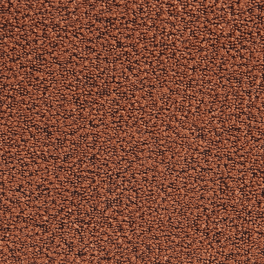Poltrona de sofá modular em tecido boucle texturizada, Nova boucle, Terracota, 81x99x75 cm