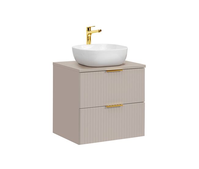 Mueble lavabo individual 60cm adriel cachemira
