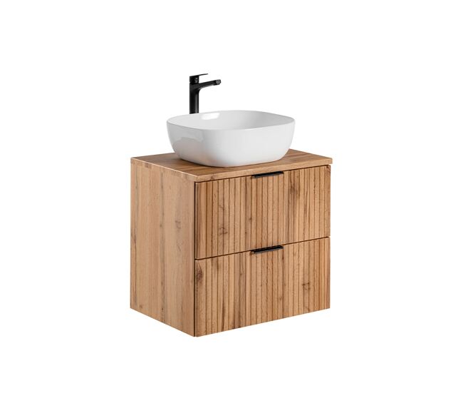 Mueble lavabo individual 60cm adriel madera