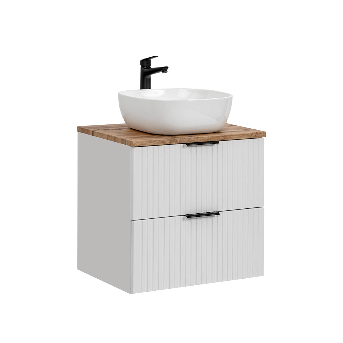 Mueble lavabo individual 60cm adriel blanco