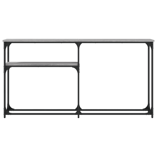 Mesa Consola - Mesa De Entrada 145x22,5x75cm derivados de madeira cinzento sonoma