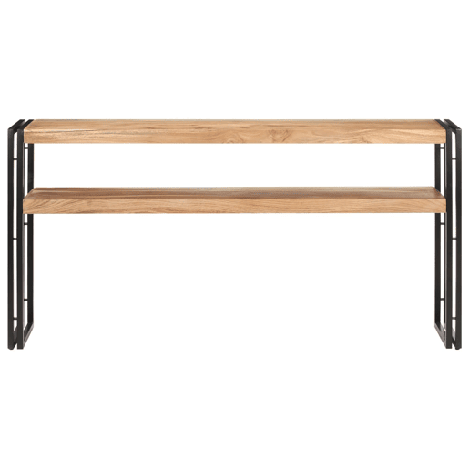 Mesa Consola - Mesa De Entrada 150x30x75 cm madeira de acácia maciça