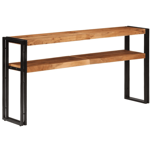Mesa Consola - Mesa De Entrada 150x30x75 cm madeira de acácia maciça