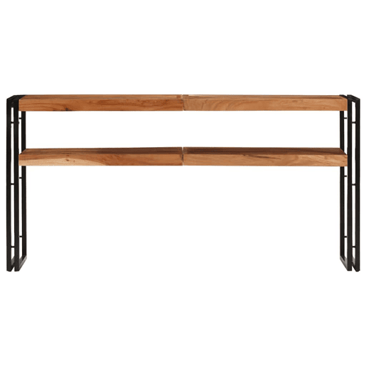 Mesa Consola - Mesa De Entrada 150x30x75 cm madeira de acácia maciça