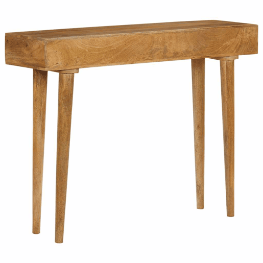 Mesa Consola - Mesa De Entrada madeira de mangueira maciça 102x30x79 cm