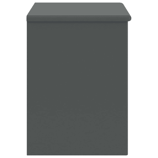Mesa De Cabeceira - Mesinha De Cabeceira 35x30x40 cm pinho maciço cinzento-escuro