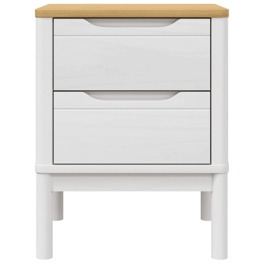 Mesa De Cabeceira - Mesinha De Cabeceira 45x39x57 cm madeira de pinho maciça branco Mesa De Cabeceira - Mesinha De Cabeceira 45x39x57 cm madeira de pinho maciça branco