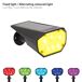 Aktive Set de 6 balizas solares LED luz fija 5-10 lúmenes Aktive Set de 6 balizas solares LED luz fija 5-10 lúmenes Negro