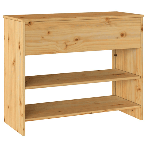 Mesa Consola - Mesa De Entrada com gaveta Drammen Carvalho 89.5 x 37 x 73 cm