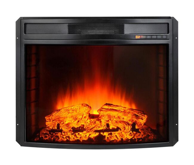 Chimenea eléctrica de 2000w y bajo consumo. diseño mural de cristal templado plano. dispone de control electrónico y mando a distancia. termostato ajustable y apagado automático. además permite regular la intensidad de las llamas. mide 76.4x25.4x60.5cm.