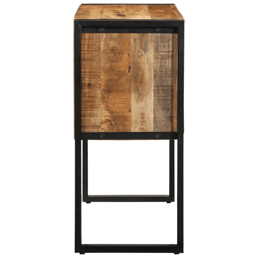 Mesa Consola - Mesa De Entrada 90x35x75 cm madeira maciça áspera manga Mesa Consola - Mesa De Entrada 90x35x75 cm madeira maciça áspera manga