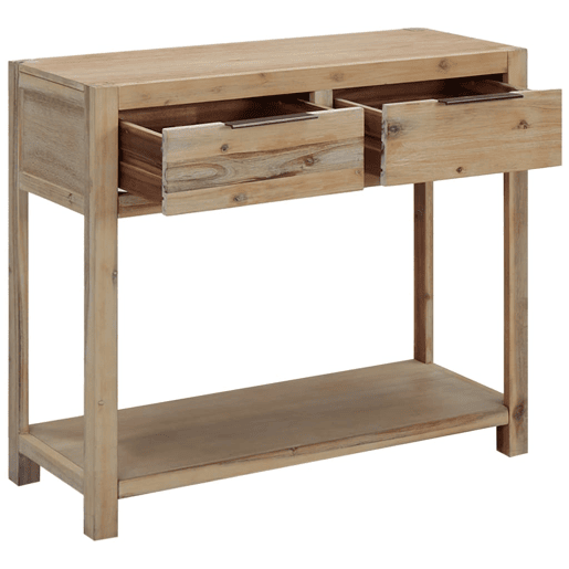 Mesa Consola - Mesa De Entrada 82x33x73 cm madeira de acácia maciça