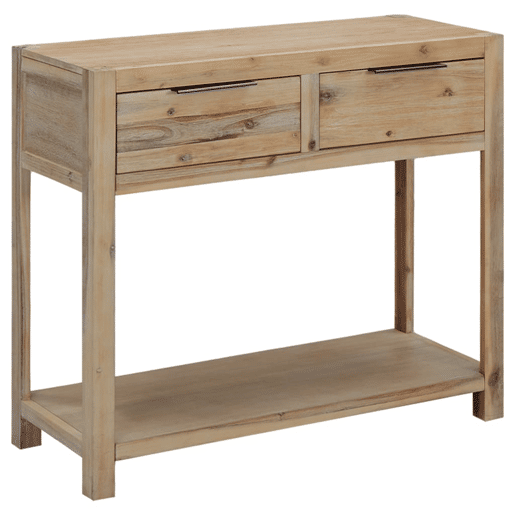 Mesa Consola - Mesa De Entrada 82x33x73 cm madeira de acácia maciça
