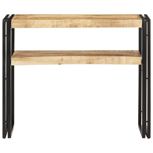 Mesa Consola - Mesa De Entrada 90x30x75 cm madeira de mangueira áspera Mesa Consola - Mesa De Entrada 90x30x75 cm madeira de mangueira áspera