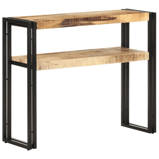 Mesa Consola - Mesa De Entrada 90x30x75 cm madeira de mangueira áspera Mesa Consola - Mesa De Entrada 90x30x75 cm madeira de mangueira áspera
