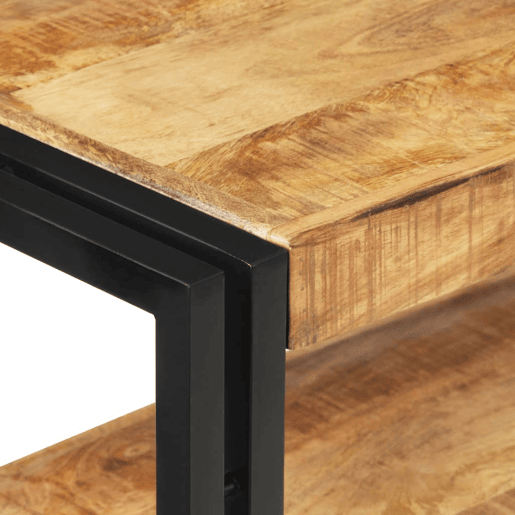 Mesa Consola - Mesa De Entrada 90x30x75 cm madeira de mangueira áspera Mesa Consola - Mesa De Entrada 90x30x75 cm madeira de mangueira áspera