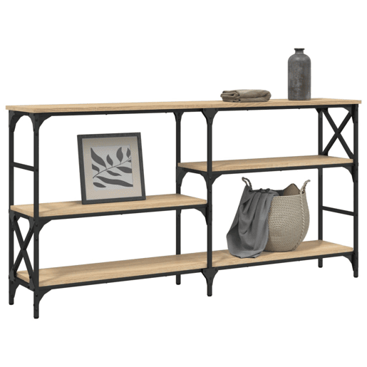 Mesa Consola - Mesa De Entrada 150x29x76,5 cm derivados madeira carvalho sonoma Mesa Consola - Mesa De Entrada 150x29x76,5 cm derivados madeira carvalho sonoma