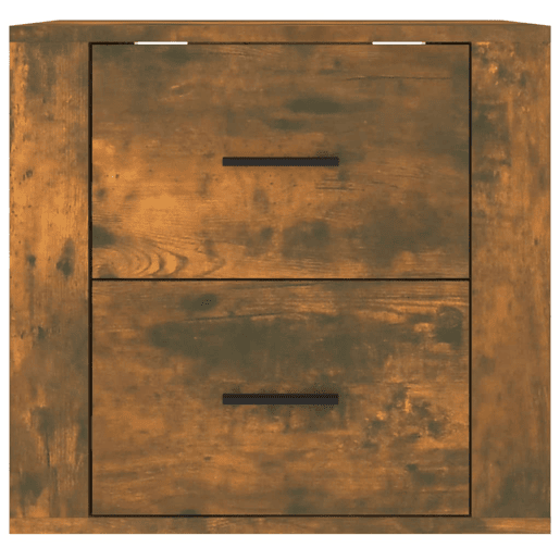 Mesa De Cabeceira De Parede Mesinha De Cabeceira - 50x36x47 cm carvalho fumado