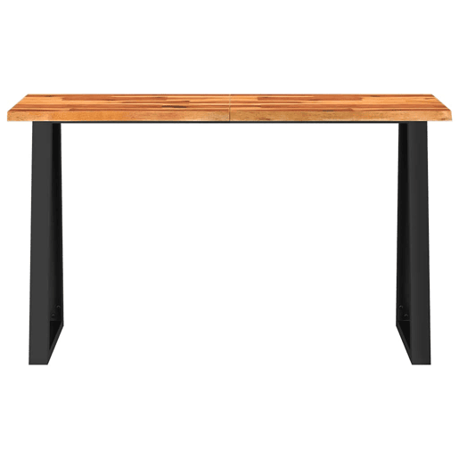 Mesa Consola - Mesa De Entrada c bordas vivas 140x40x80 cm acácia maciça