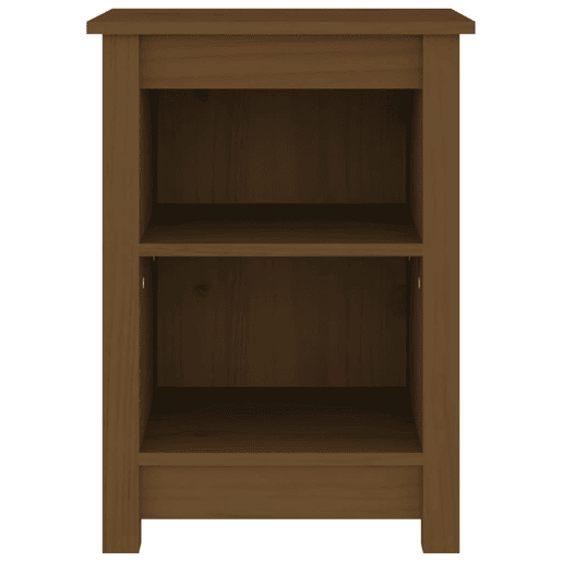 Mesa De Cabeceira - Mesinha De Cabeceira 40x35x55 cm pinho maciço castanho mel