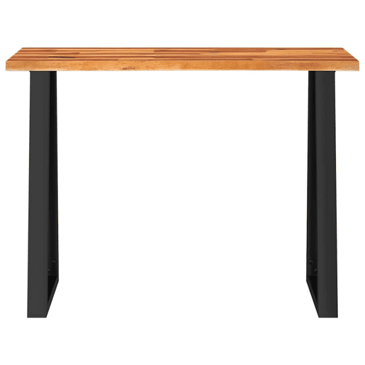 Mesa Consola - Mesa De Entrada com bordas vivas 110x35x80 cm acácia maciça