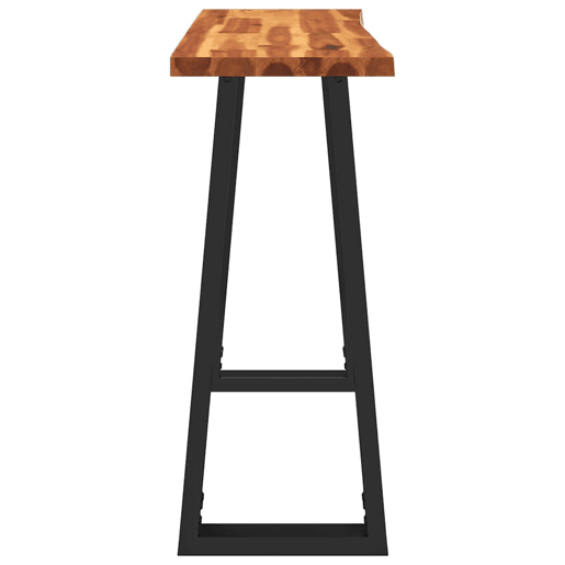 Mesa Consola - Mesa De Entrada com bordas vivas 110x35x80 cm acácia maciça