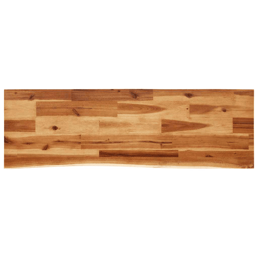 Mesa Consola - Mesa De Entrada com bordas vivas 110x35x80 cm acácia maciça