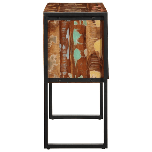 Mesa Consola - Mesa De Entrada multicor 90x35x75 cm madeira maciça recuperada Mesa Consola - Mesa De Entrada multicor 90x35x75 cm madeira maciça recuperada
