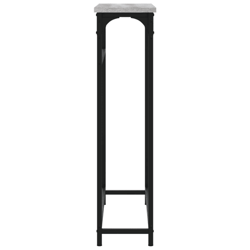 Mesa Consola - Mesa De Entrada 75x19,5x75 cm derivados de madeira cinzento sonoma