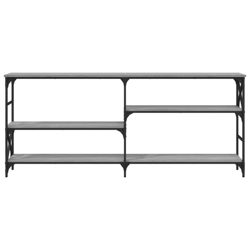 Mesa Consola - Mesa De Entrada 180x29x76,5 cm derivados madeira cinzento sonoma