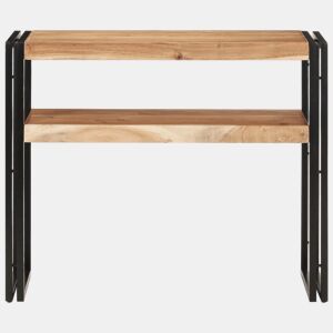 Mesa Consola - Mesa De Entrada 90x30x75 cm madeira de acácia maciça