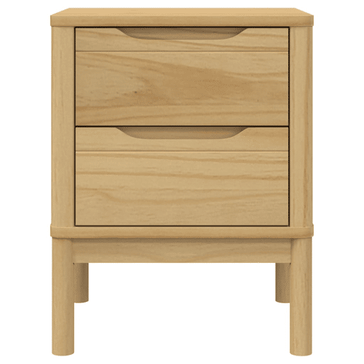Mesa De Cabeceira - Mesinha De Cabeceira 45x39x57 cm pinho maciço castanho mel