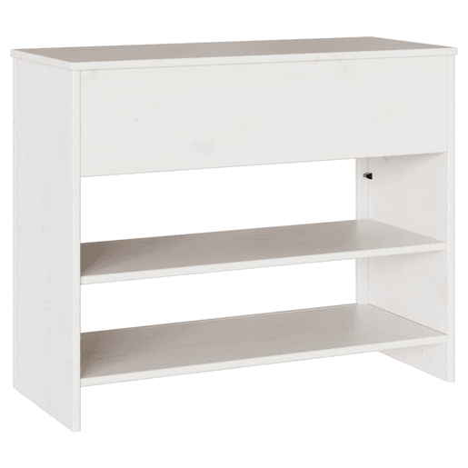 Mesa Consola - Mesa De Entrada com gaveta Drammen Branco 89.5 x 37 x 73 cm