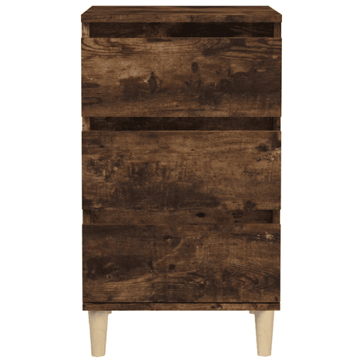 Mesa De Cabeceira Mesinha De Cabeceira - 40x35x70 cm derivados madeira carvalho fumado